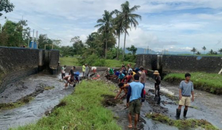 Program Padat Karya DPU Pengairan Banyuwangi Serap 4 Ribu Pekerja Lokal